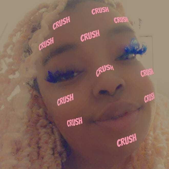 Blue profile image
