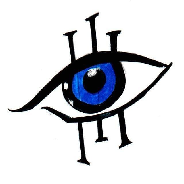 Blue profile image