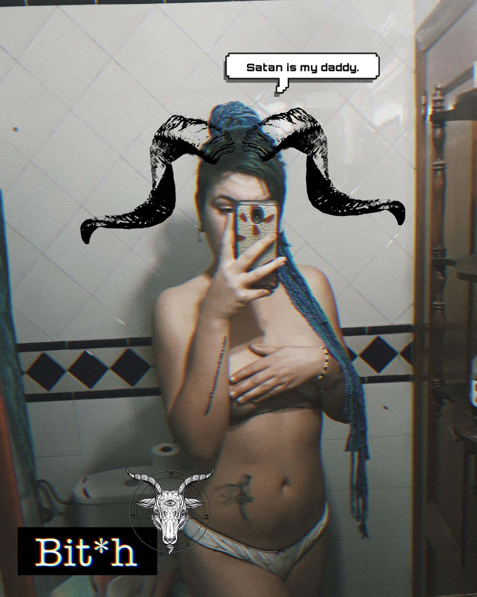 Blue profile image