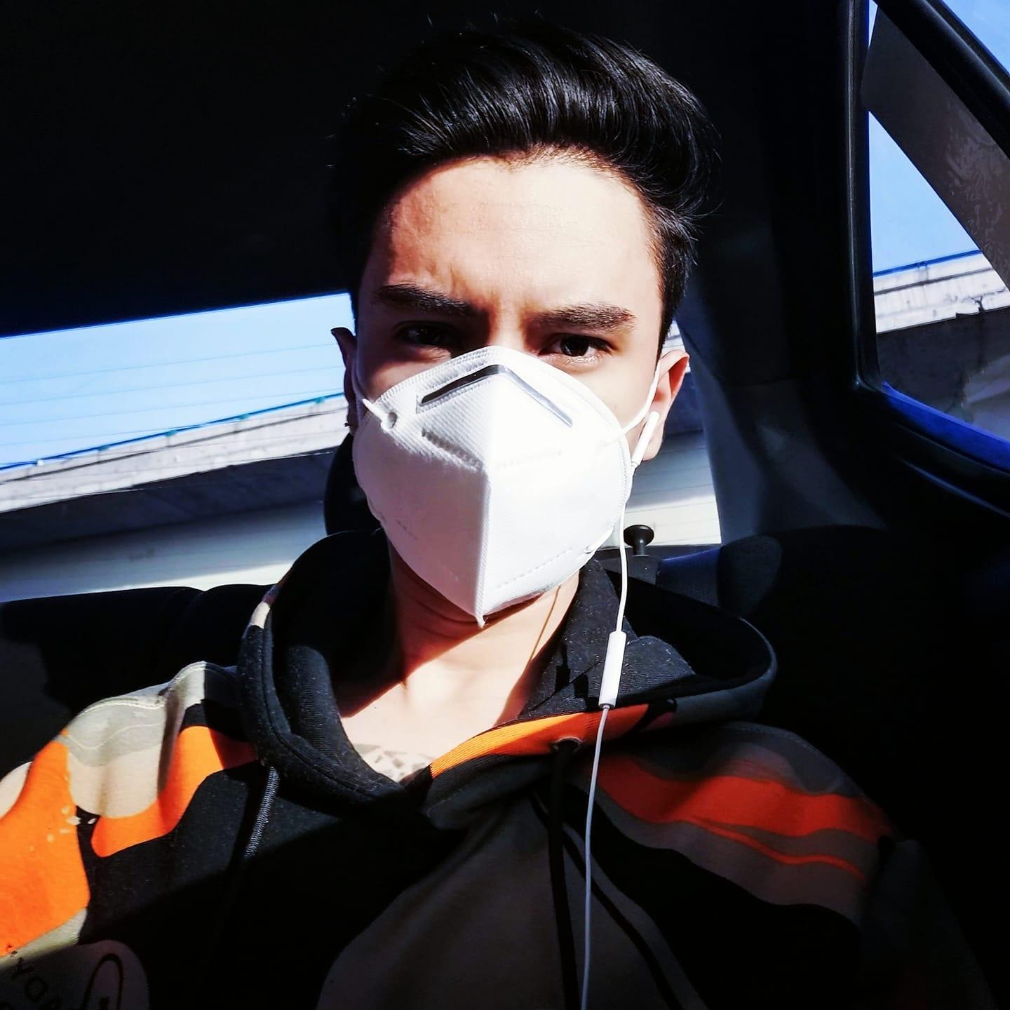 Blue profile image